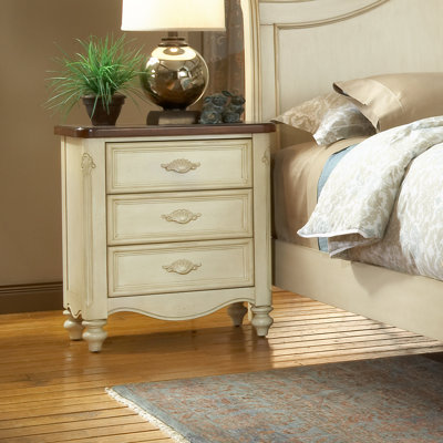 Chateau 3 Drawer Nightstand by American Woodcrafters -image