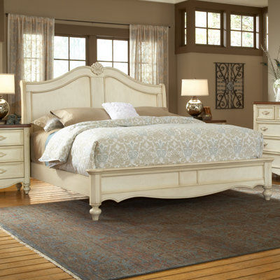 Chateau Panel Bed by American Woodcrafters -image