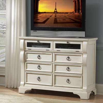 Carlisle 6-Drawer Media Chest by American Woodcrafters -image