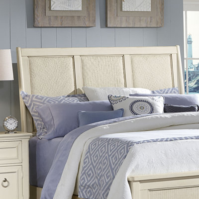 Courtyard Sleigh Headboard by American Woodcrafters -image