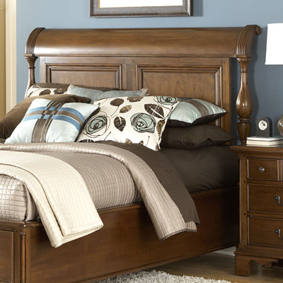 Nantucket Sleigh Headboard by American Woodcrafters -image