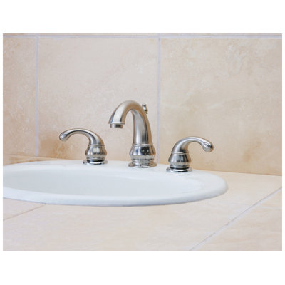 Price Pfister Treviso Widespread Bathroom Faucet with Double Lever Handles