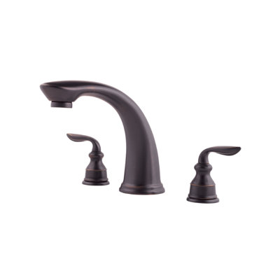 Price Pfister Avalon Double Handle Deck Mount Roman Tub Faucet