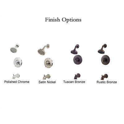 Price Pfister Avalon Volume Control Tub and Shower Faucet