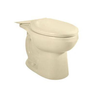 American Standard H2Option Dual Flush Right Height Elongated Toilet Bowl Only