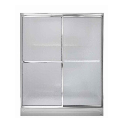 American Standard Acrylux Stainless Steel Shower Door