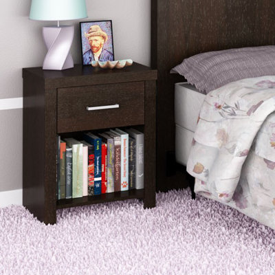 Hollow Core 1-Drawer Nightstand by Ameriwood Industries -image