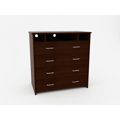 4 Drawer Media Dresser by Ameriwood Industries -image
