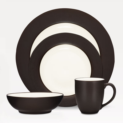 Noritake Colorwave Rim 4 Piece Place Setting