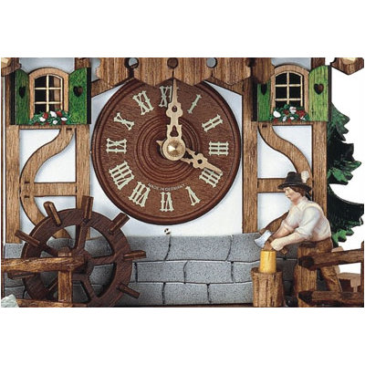 Schneider 13" Quartz Cuckoo Clock Cuckoo Clock with Tudor Style House