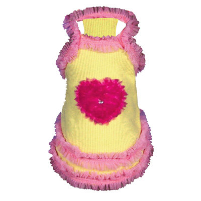 Hip Doggie Strawberry Bubble Gum Dog Tank