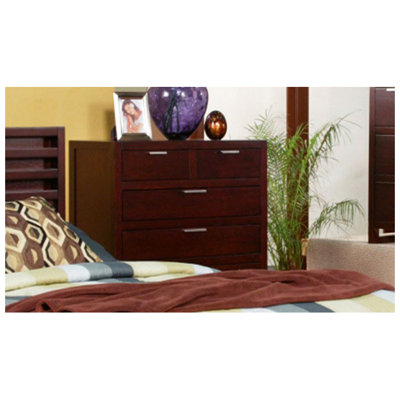 Camarillo 6 Drawer Tall Boy Chest by Alpine Furniture -image