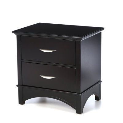Del Mar 2 Drawer Nightstand by Alpine Furniture -image