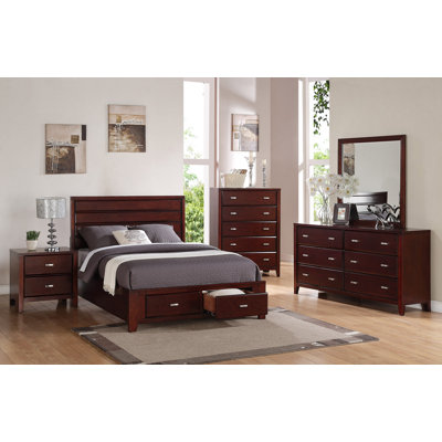 Carrington Panel Bedroom Collection by Alpine Furniture -image