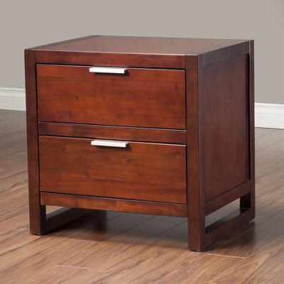 Camarillo 2 Drawer Nightstand by Alpine Furniture -image