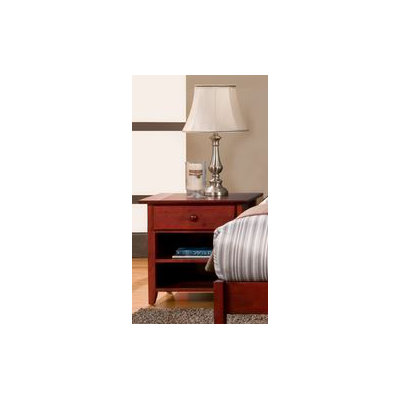 Portola 1 Drawer Nightstand by Alpine Furniture -image