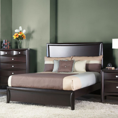 Laguna Panel Bed by Alpine Furniture -image