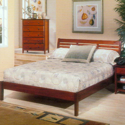 Portola Platform Bed by Alpine Furniture -image