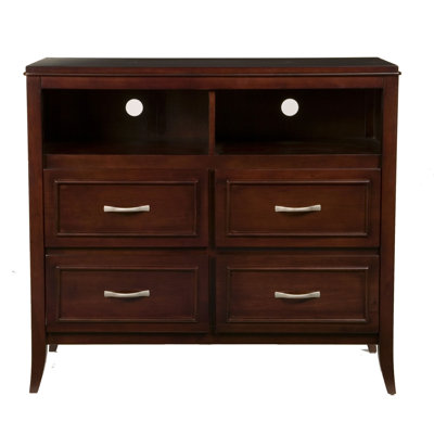 Atherton 4 Drawer Media Dresser by Alpine Furniture -image