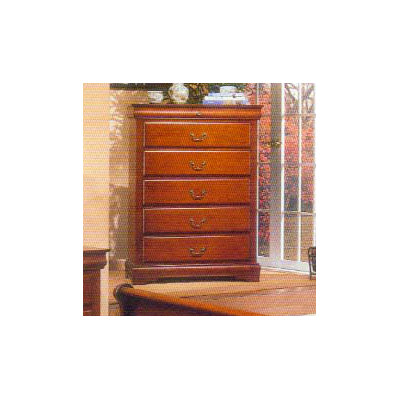 Louis Philippe 6 Drawer Chest by Alpine Furniture -image
