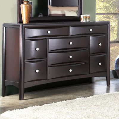Click To Image : Laguna 9 Drawer Dresser by Alpine Furniture Now