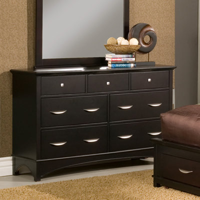 Del Mar 7 Drawer Dresser by Alpine Furniture -image