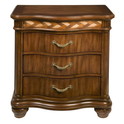 Lafayette 3 Drawer Nightstand by Alpine Furniture -image