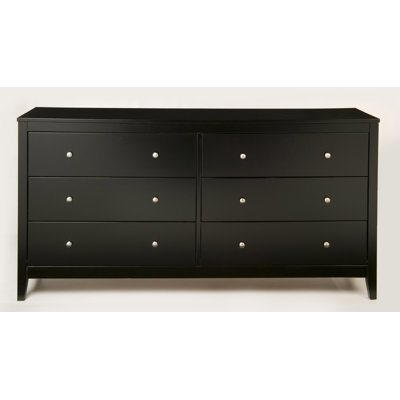 Vista 6 Drawer Dresser by Alpine Furniture -image