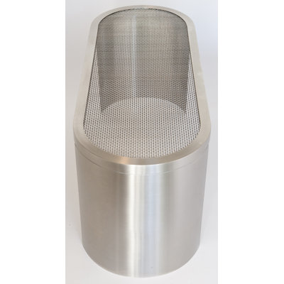 Studio Simic Prost Stainless Steel Entryway Bench