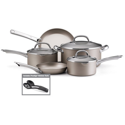 Premium Non-Stick Aluminum 10-Piece Cookware Set