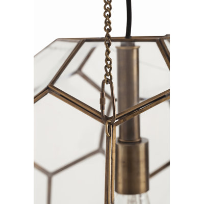 ARTERIORS Home Beck Faceted 1 Light Globe Pendant