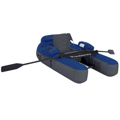 Classic Accessories Ponderay Frameless Pontoon Boat in Navy Blue