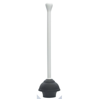 OXO Toilet Plunger & Canister - White