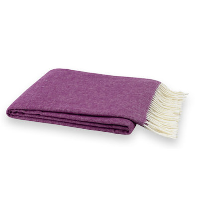 Lands Downunder Assiro Herringbone Throw