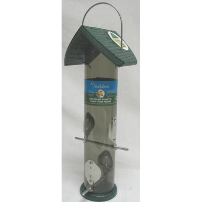 Go Green Thistle Tube Feeder in Green