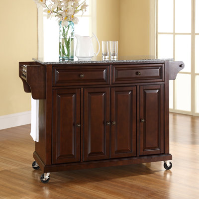 Crosley Kitchen Cart with Granite Top