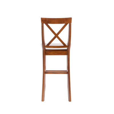 Crosley X-Back 30" Barstool in Classic Cherry