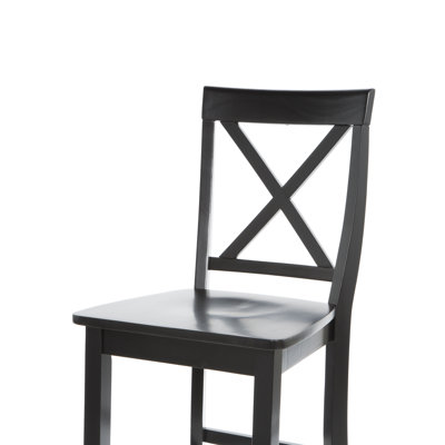 Crosley X-Back 30" Barstool in Black