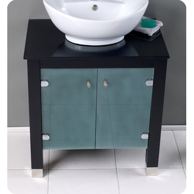 Fresca Emotivo Espresso Modern Bathroom Vanity with Mirror