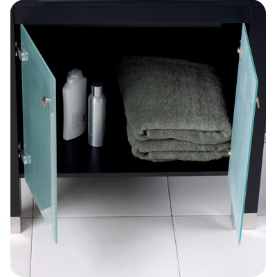 Fresca Emotivo Espresso Modern Bathroom Vanity with Mirror