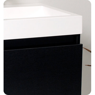 Fresca Nano Modern Bathroom Vanity with Medicine Cabinet