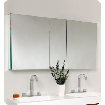 Fresca Opulento Modern Double Bathroom Vanity w/ Medicine Cabinet