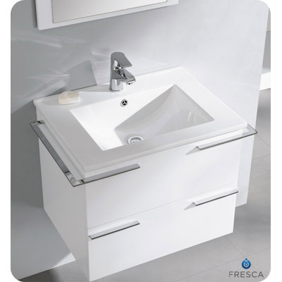 Fresca Cielo 24" Modern Bathroom Vanity with Mirror