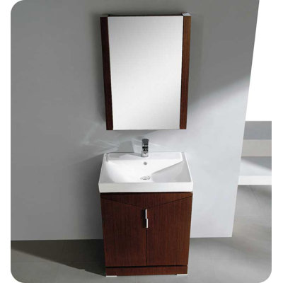 Fresca Elissos 24" Modern Bathroom Vanity with Medicine Cabinet
