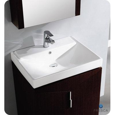 Fresca Elissos 24" Modern Bathroom Vanity with Medicine Cabinet