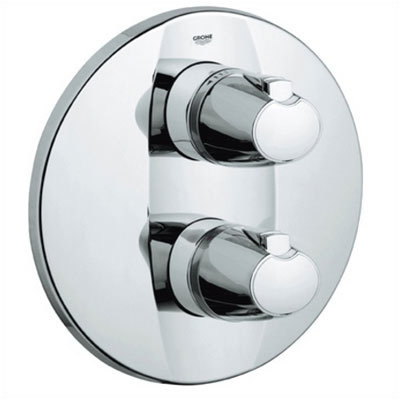 Grohe Grohtherm 3000 Integrated Volume and Thermostatic Control Trim in Chrome