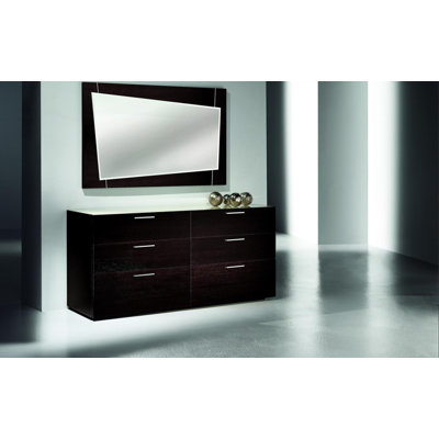 YumanMod Harris Rectangular Dresser Mirror