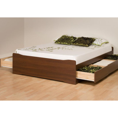 Coal Harbor Mates Storage Platform Bed by Prepac -image