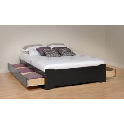FullCoal Harbor Storage Platform Bed by Prepac -image