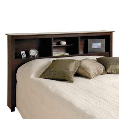 Manhattan Storage Bookcase Headboard by Prepac -image